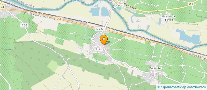 localisation de l'entreprise CENTRE COMMUNAL D'ACTION SOCIALE  UILLY