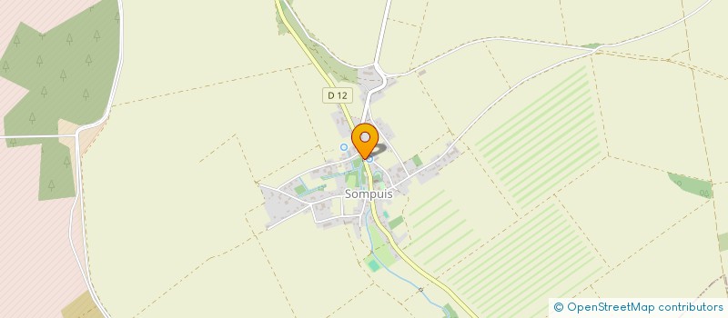 localisation de l'entreprise CENTRE COMMUNAL D'ACTION SOCIALE  SOMPUIS