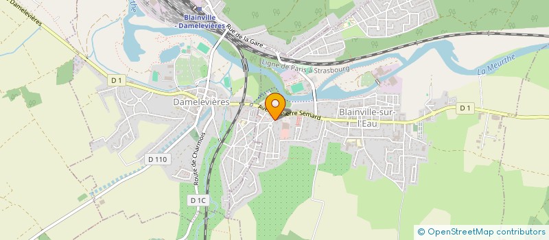 localisation de l'entreprise CENTRE COMMUNAL D'ACTION SOCIALE  VIGNEULLES