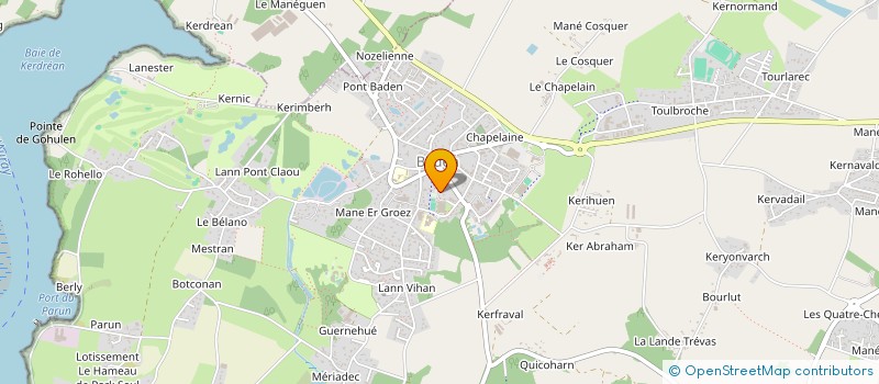 localisation de l'entreprise CENTRE COMMUNAL D'ACTION SOCIALE  BADEN