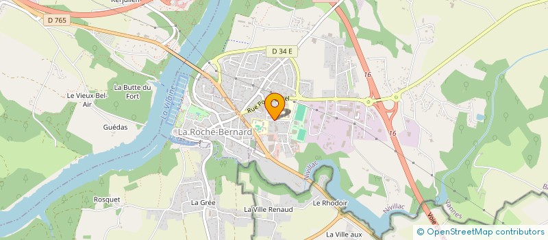 localisation de l'entreprise CENTRE COMMUNAL D'ACTION SOCIALE  NIVILLAC