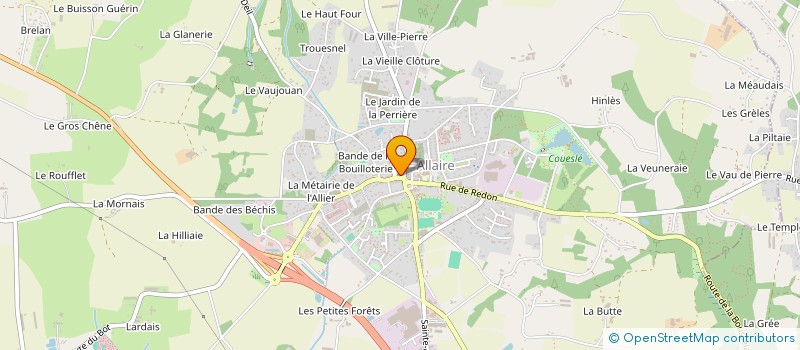 localisation de l'entreprise CENTRE COMMUNAL D ACTION SOCIALE à RIEUX