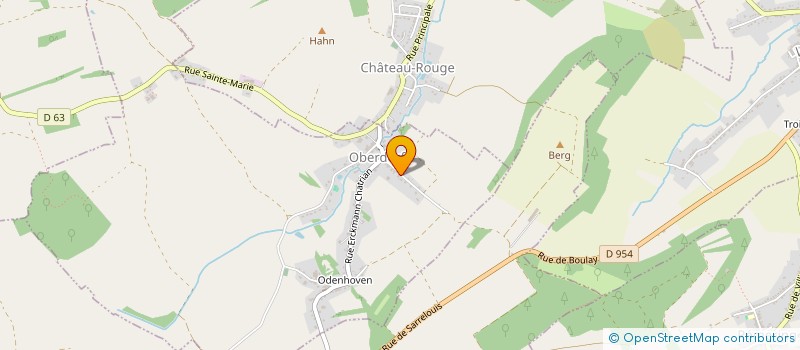 localisation de l'entreprise CENTRE COMMUNAL D'ACTION SOCIALE  OBERDORFF