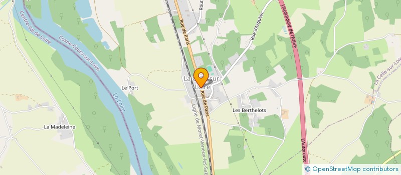 localisation de l'entreprise CENTRE COMMUNAL D'ACTION SOCIALE à MYENNES
