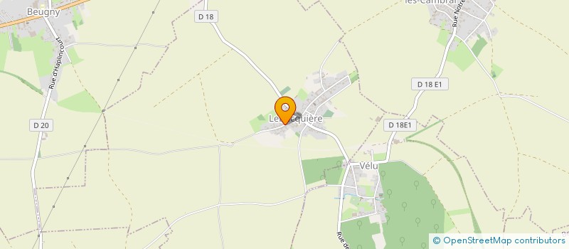 localisation de l'entreprise CENTRE COMMUNAL D'ACTION SOCIALE  LEBUCQUIERE