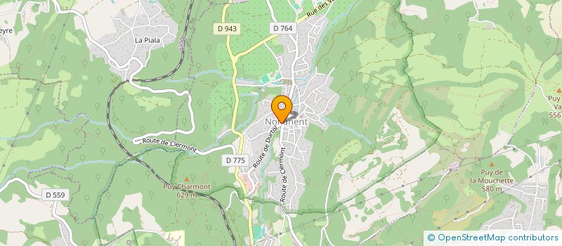 localisation de l'entreprise CENTRE COMMUNAL D'ACTION SOCIALE  NOHANENT