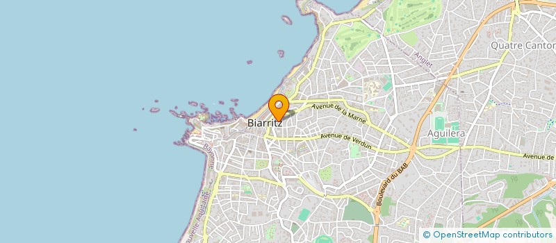 localisation de l'entreprise CENTRE COMMUNAL D'ACTION SOCIALE à BIARRITZ