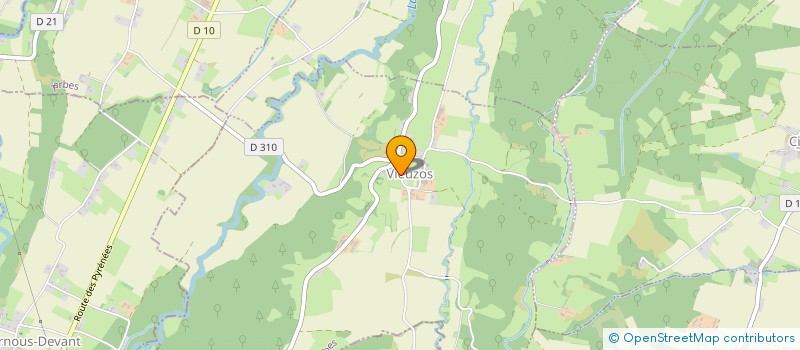 localisation de l'entreprise CENTRE COMMUNAL D ACTION SOCIALE  BETBEZE