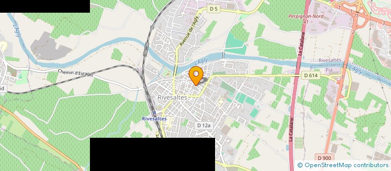 localisation de l'entreprise CENTRE COMMUNAL D'ACTION SOCIALE à SALSES-LE-CHATEAU