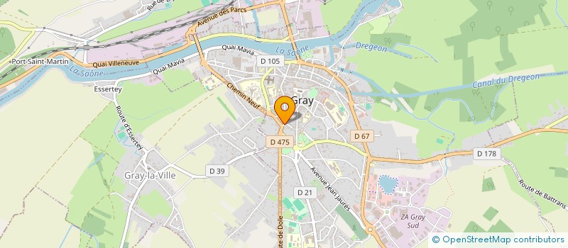 localisation de l'entreprise CENTRE COMMUNAL D'ACTION SOCIALE  MONTUREUX-ET-PRANTIGNY