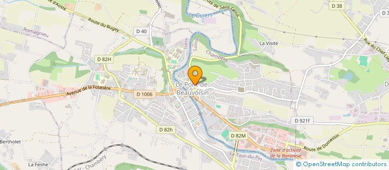 localisation de l'entreprise CENTRE COMMUNAL D'ACTION SOCIALE  DOMESSIN