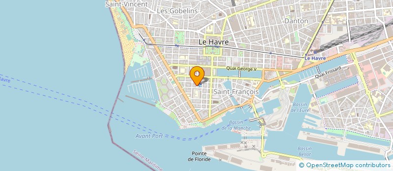 localisation de l'entreprise CENTRE COMMUNAL D'ACTION SOCIALE à LE HAVRE
