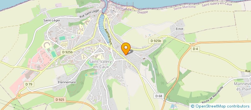 localisation de l'entreprise CENTRE COMMUNAL D'ACTION SOCIALE  NEVILLE