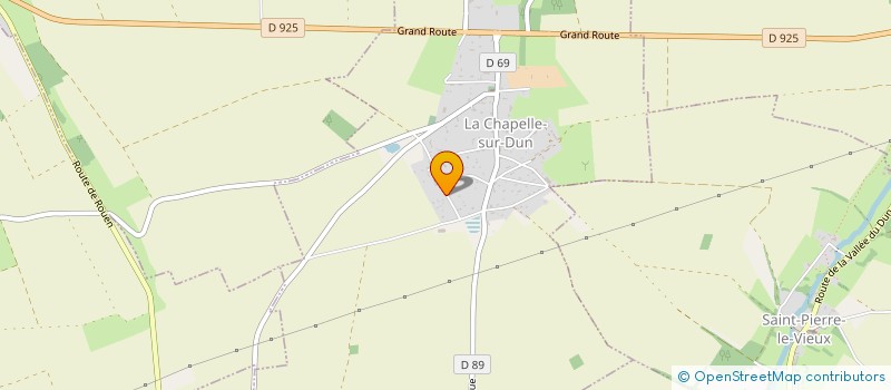 localisation de l'entreprise CENTRE COMMUNAL D'ACTION SOCIALE  HOUDETOT