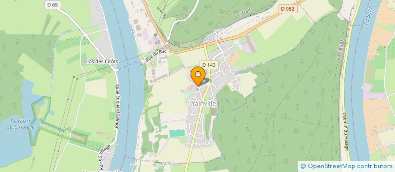 localisation de l'entreprise CENTRE COMMUNAL D'ACTION SOCIALE  YAINVILLE