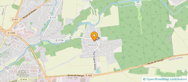 localisation de l'entreprise CENTRE COMMUNAL D'ACTION SOCIALE à MONTEREAU-SUR-LE-JARD