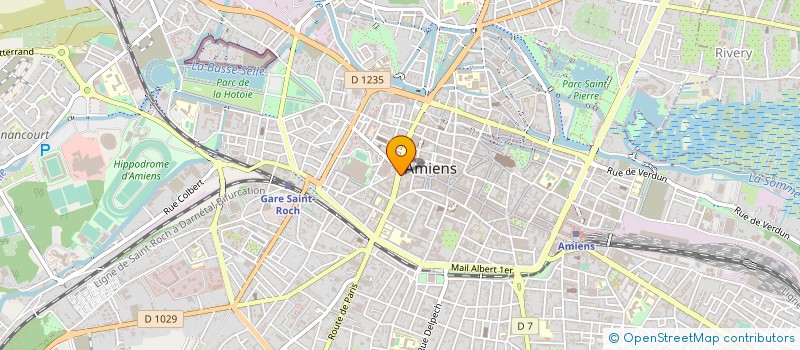 localisation de l'entreprise CENTRE COMMUNAL D'ACTION SOCIALE à AMIENS