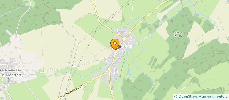 localisation de l'entreprise CENTRE COMMUNAL D'ACTION SOCIALE  REMONCOURT