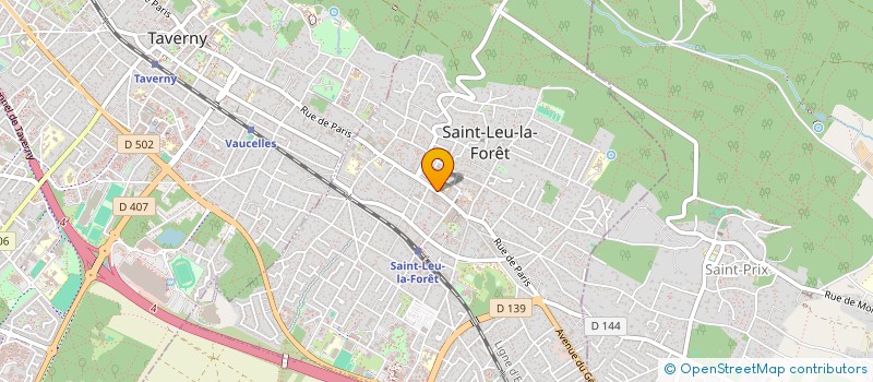 localisation de l'entreprise CENTRE COMMUNAL D'ACTION SOCIALE à SAINT-LEU-LA-FORET