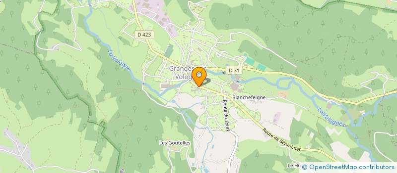 localisation de l'entreprise CENTRE COMMUNAL D ACTION SOCIALE DE GRANGES-AUMONTZEY à GRANGES-AUMONTZEY