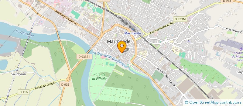 localisation de l'entreprise CENTRE COMMUNAL D'ACTION SOCIALE DE MARMANDE à MARMANDE