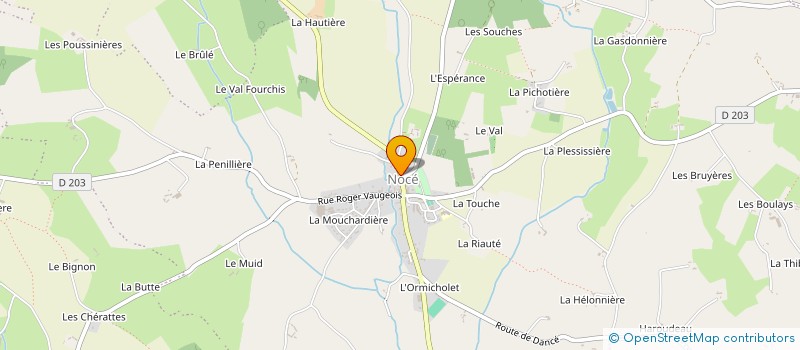 localisation de l'entreprise CENTRE COMMUNAL D'ACTION SOCIALE DE PERCHE EN NOCE à PERCHE-EN-NOCE