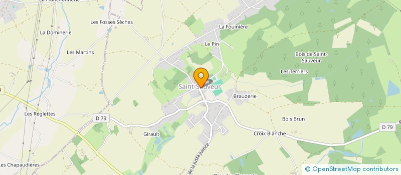 localisation de l'entreprise CENTRE COMMUNAL D ACTION SOCIALE DE SENILLE-SAINT-SAUVEUR à SENILLE-SAINT-SAUVEUR