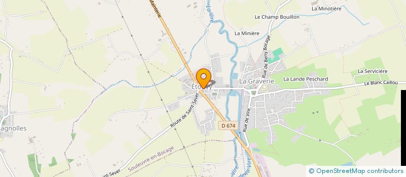 localisation de l'entreprise CENTRE COMMUNAL D'ACTION SOCIALE DE SOULEUVRE EN BOCAGE à SOULEUVRE EN BOCAGE