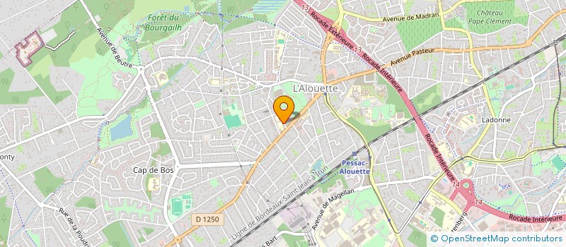 localisation de l'entreprise CENTRE CONDUITE à PESSAC