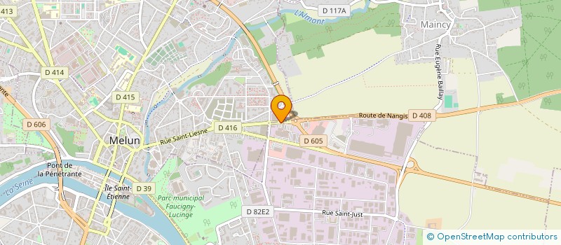localisation de l'entreprise CENTRE CONNEXION à VAUX-LE-PENIL