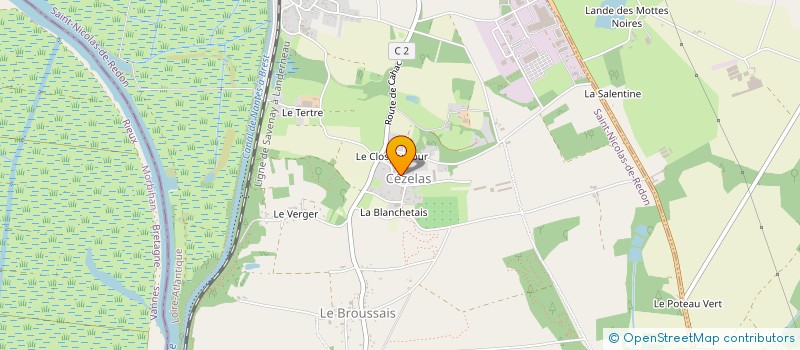 localisation de l'entreprise CENTRE CONSCIENCE QUANTIQUE  SAINT-NICOLAS-DE-REDON