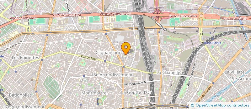 localisation de l'entreprise CENTRE CONSEIL FORMAT PERMANEN à PARIS