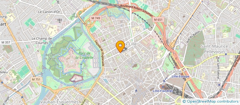 localisation de l'entreprise CENTRE CONSULT PSYCHO PEDAGOG à LILLE