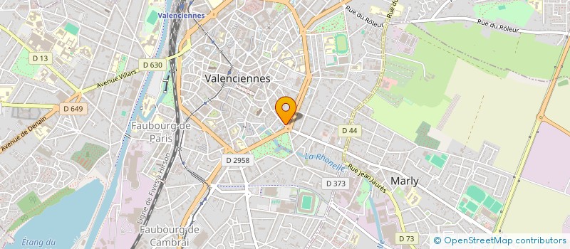 localisation de l'entreprise CENTRE CONTRE LES MANIPULATIONS MENTALES CENTRE ROGER IKOR  VALENCIENNES