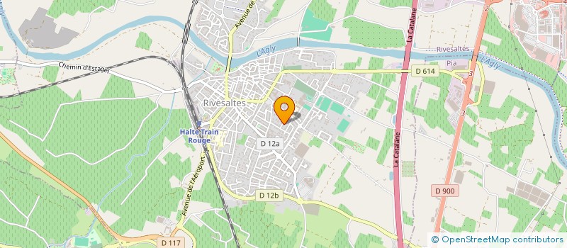 localisation de l'entreprise CENTRE CONTRE LES MANIPULATIONS MENTALES LANGUEDOC ROUSSILLON   CCMM à SALSES-LE-CHATEAU