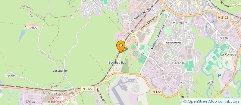 localisation de l'entreprise CENTRE CONTROLE AUTO DE PLUS DE 5 ANS à AURILLAC