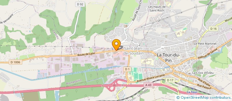 localisation de l'entreprise CENTRE CONTROLE AUTOMOBILE TURRIPINOIS  SAINT-JEAN-DE-SOUDAIN