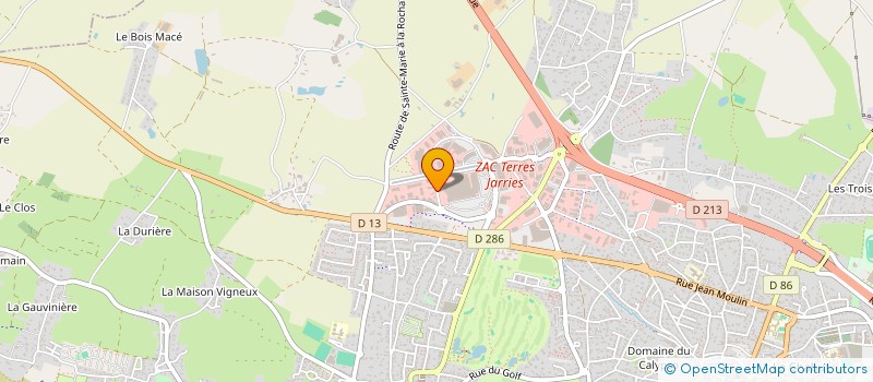 localisation de l'entreprise CENTRE CONTROLE SECURITE LA COTE DE JADE à PORNIC