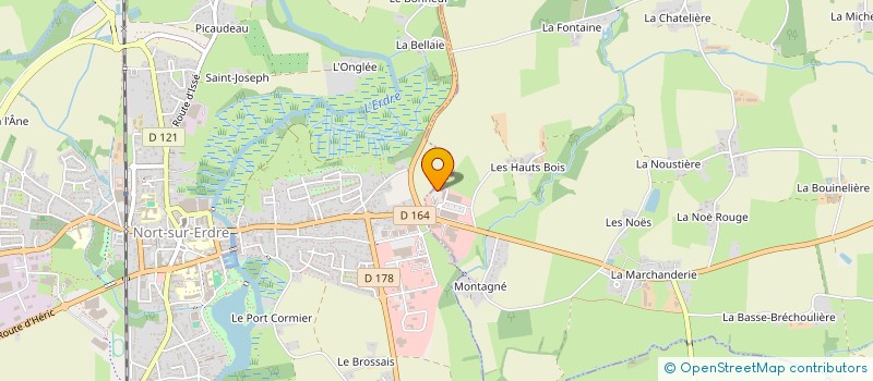 localisation de l'entreprise CENTRE CONTROLE TECHNIQUE DE LA PANCARTE à LES TOUCHES