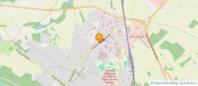 localisation de l'entreprise CENTRE CONTROLE TECHNIQUE GIENNOIS à CHALONNES-SUR-LOIRE