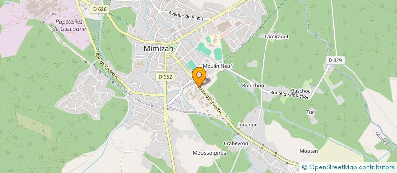 localisation de l'entreprise CENTRE CONTROLE TECHNIQUE MIMIZANNAIS à MIMIZAN