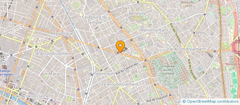 localisation de l'entreprise CENTRE COPY  PARIS