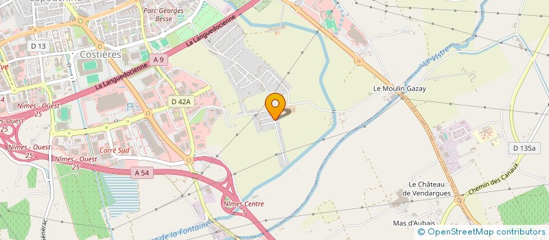 localisation de l'entreprise CENTRE CULTUREL D'EDUCATION ET DE FORMATION (CCEF)  NIMES