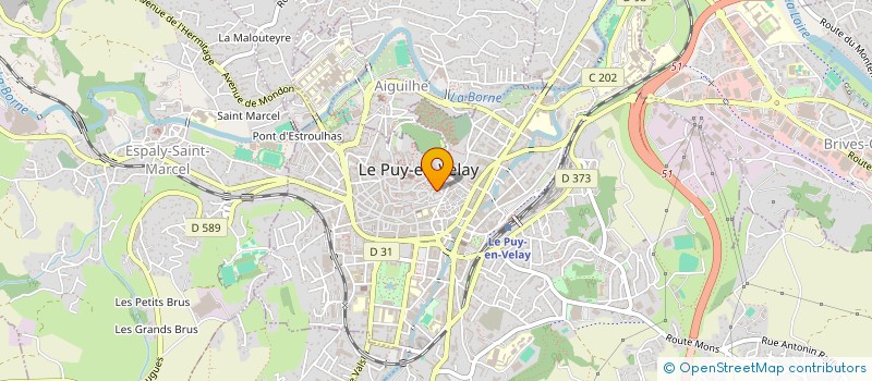 localisation de l'entreprise CENTRE CULTUREL DEPARTEMENTAL à LE PUY-EN-VELAY