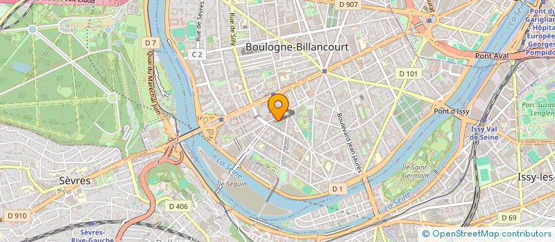 localisation de l'entreprise CENTRE CULTUREL ET CULTUEL MUSULMAN DE BOULOGNE BILLANCOURT à BOULOGNE-BILLANCOURT