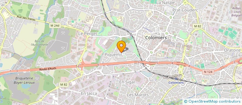 localisation de l'entreprise CENTRE CULTUREL ET CULTUEL MUSULMAN DE COLOMIERS à COLOMIERS