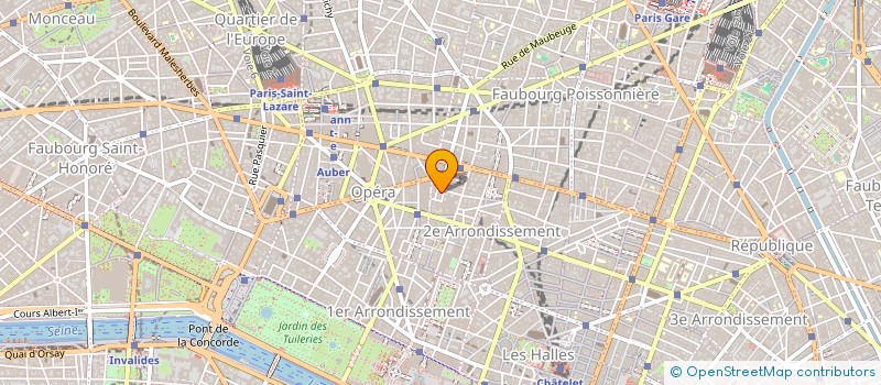 localisation de l'entreprise CENTRE CULTUREL EURASIA  PARIS