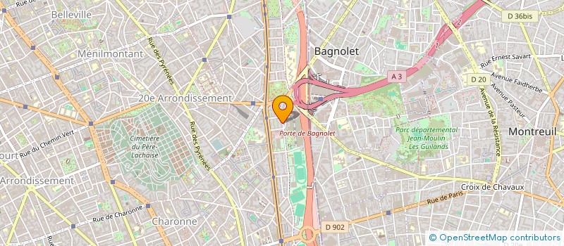 localisation de l'entreprise CENTRE CULTUREL EUROPEEN DES CULTURE DES ARTS DU MONDE POUR INTEGRATION ET EGALITE DES CHANCES  PARIS