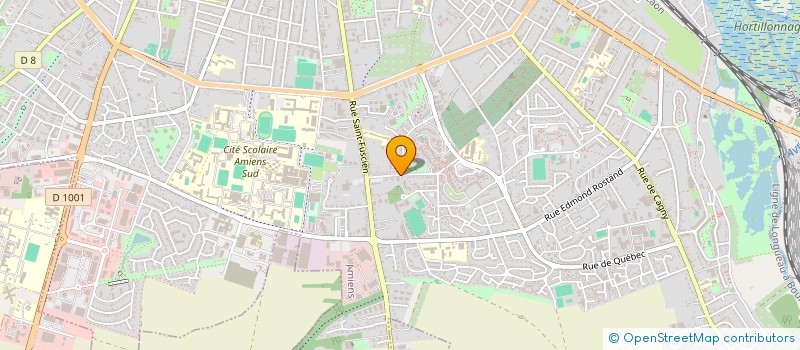 localisation de l'entreprise CENTRE CULTUREL JACQUES TATI  AMIENS