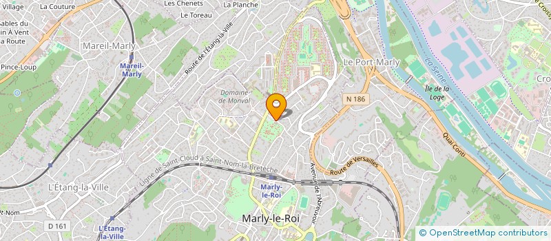 localisation de l'entreprise CENTRE CULTUREL JEAN VILAR  MARLY-LE-ROI